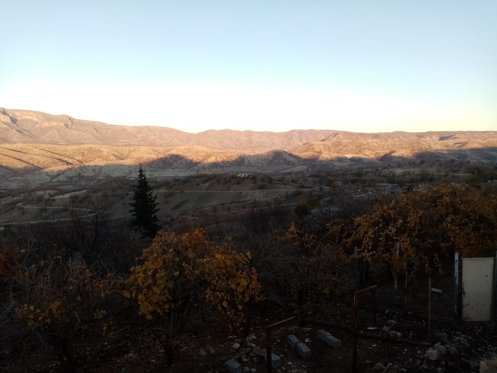 Keshke village near Erbil is deep in the mountains and surrounded by trees. (Photo: Goran Sabah Ghafour)